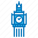ben, big, clock, england, landmark, london