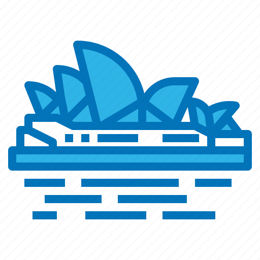 Australia, house, landmark, opera, sydney icon - Download on Iconfinder