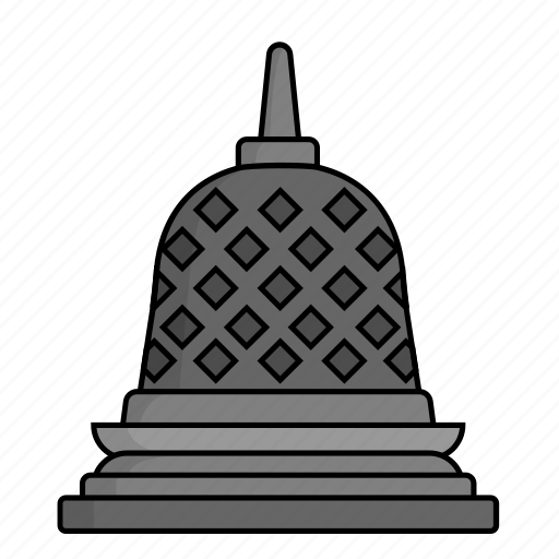 Borobudur, building, landmark, monument icon - Download on Iconfinder