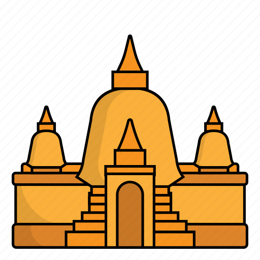 Angkor watt, building, landmark, monument icon - Download on Iconfinder