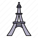 eifel, europe, tower, paris, architecture, france, building, french, landmark
