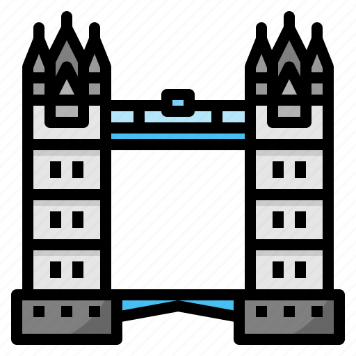 Bridge, building, england, landmark, london icon - Download on Iconfinder