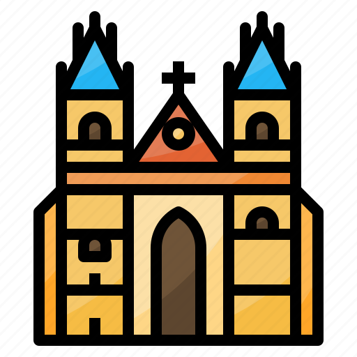 Building, church, europe, landmark, prague icon - Download on Iconfinder