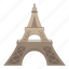 building, eiffel tower, landmark, monument, paris, prance 