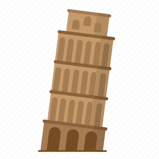 Building, italia, landmark, monument, pisa tower icon - Download on Iconfinder