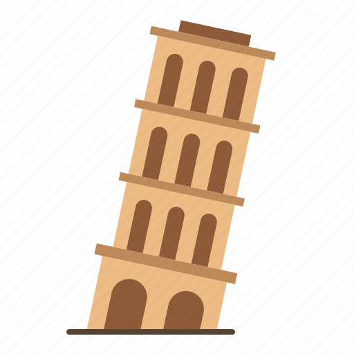 Pisa, tower, italy, travel, landmark, tourism, building icon - Download on Iconfinder