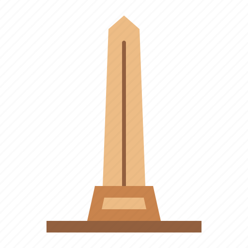 Obelisk, architecture, tourism, travel, monument, stone, landmark icon - Download on Iconfinder