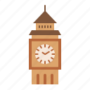 london, clock, architecture, britain, tower, landmark, building, big ben