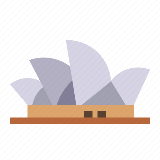 Sydney, opera, house, australia, architecture, landmark, harbor icon - Download on Iconfinder