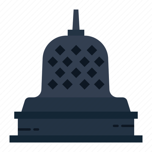 Borobudur, travel, monument, tower, architecture, tourism, building icon - Download on Iconfinder