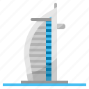 al, arab, building, burj, dubai, landmark, tower