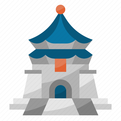 Chiang, hall, kai, memorial, shek, taipei, taiwan icon - Download on Iconfinder