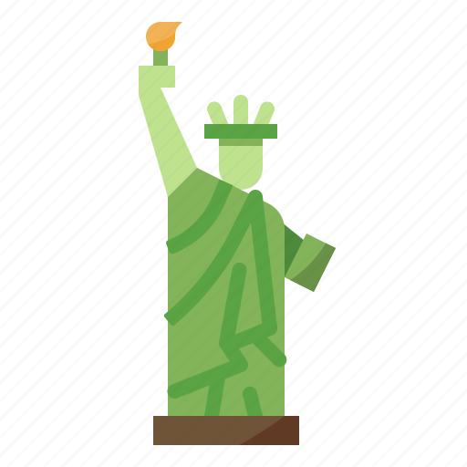 Landmark, liberty, newyork, of, stutue, usa icon - Download on Iconfinder