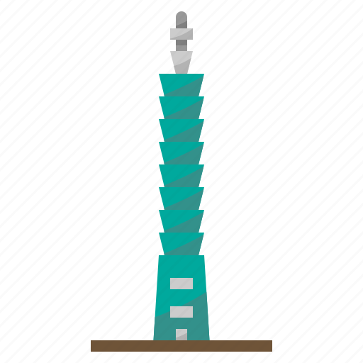 Landmark, taipei, taiwan, tower icon - Download on Iconfinder