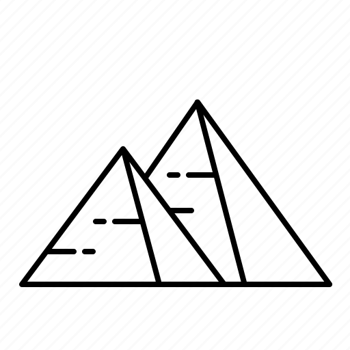 Pyramid, travel, monument, tower, architecture, tourism, building icon - Download on Iconfinder
