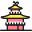 chinese, landmark, pagoda 