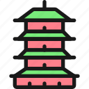landmark, pagoda