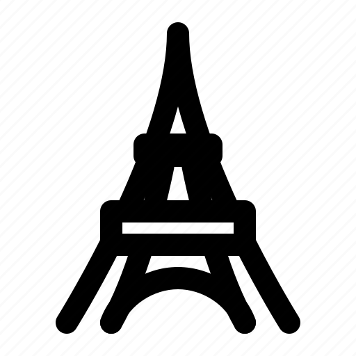 Eiffel, paris, france, landmark, building icon - Download on Iconfinder