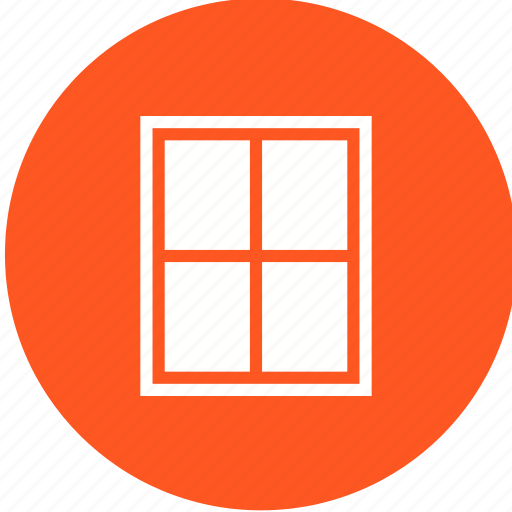 House, interior, living, modern, room, view, window icon - Download on Iconfinder