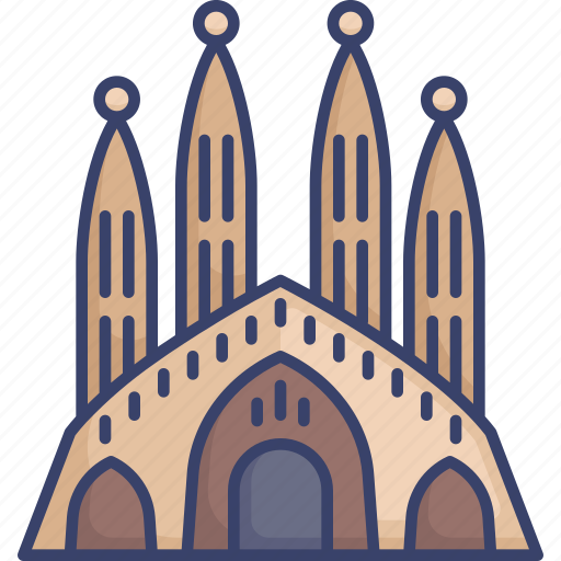 Cathedral, church, historical, landmark, monument, world icon - Download on Iconfinder