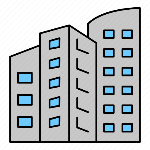 Apartment, building, company, office, tower icon - Download on Iconfinder