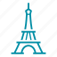 eiffel tower, france, paris, french, landmark, sight 