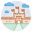 edinburgh castle, fortress, historic, kingdom, landmark, scotland, stronghold 