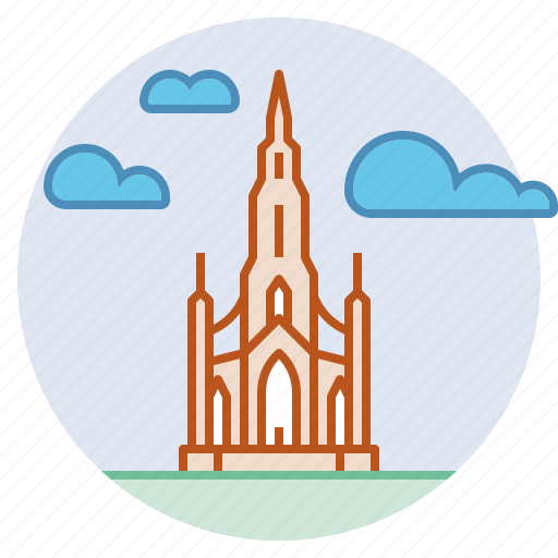 Edinburgh, gothic, landmark, scott monument, scottish, victorian, walter scott icon - Download on Iconfinder