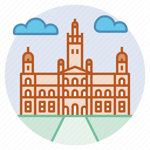 Architecture, city chambers, glasgow, landmark, scotland, victorian icon - Download on Iconfinder
