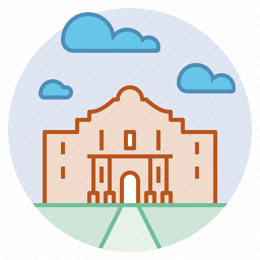 Alamo monument, architecture, famous, history, landmark, san antonio, texas icon - Download on Iconfinder