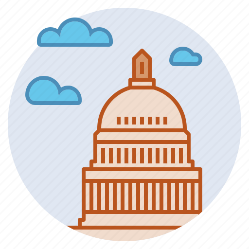 Capitol, congress, government, politics, president, washington dc icon - Download on Iconfinder
