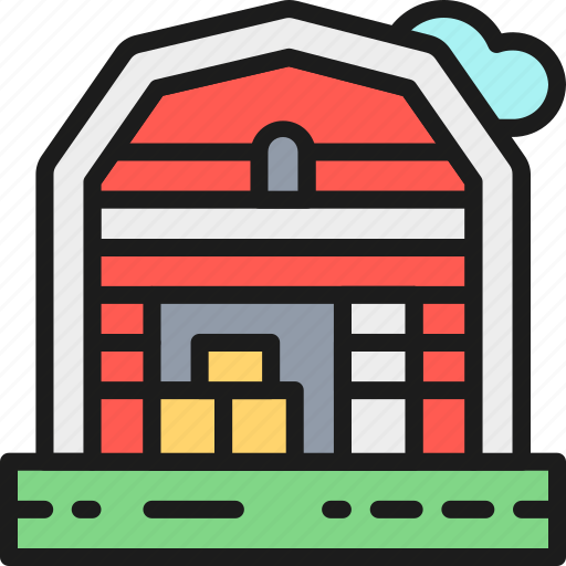 Agriculture, barn, farm, field, house, landscape, outdoor icon - Download on Iconfinder