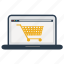 cart, ecommerce, laptop, online, shop, shopping, store 