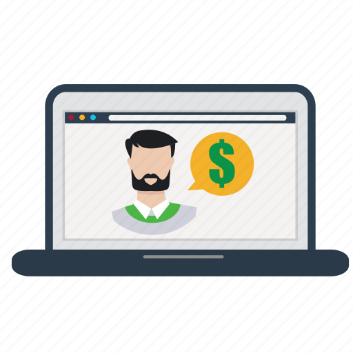 Buy, laptop, money, online, question, shop, store icon - Download on Iconfinder
