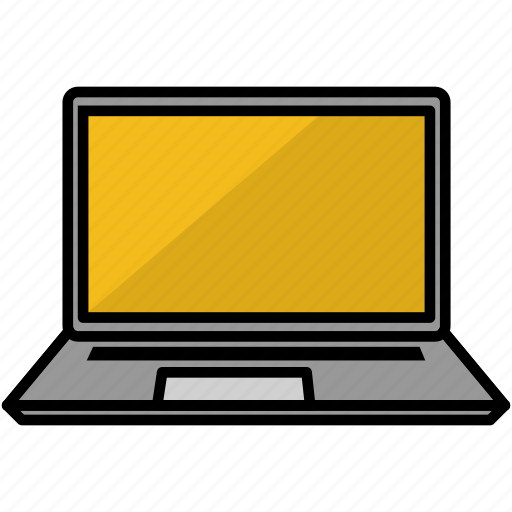 Computer, device, gadget, laptop, work icon - Download on Iconfinder