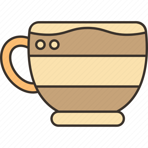 Cappuccino, coffee, milk, drink, caf icon - Download on Iconfinder