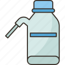 squeeze, fill, bottle, condiment, equipment