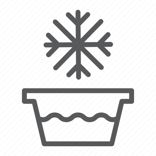 Basin, cold, ice, snowflake, temperature, wash, water icon - Download on Iconfinder
