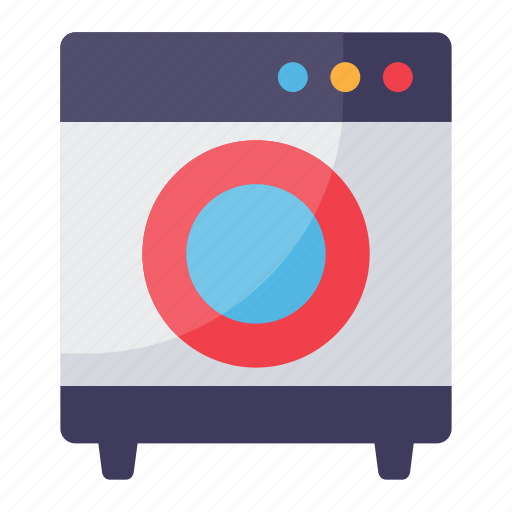 Cleaning, clothes, laundry, wash, washing machine icon - Download on Iconfinder