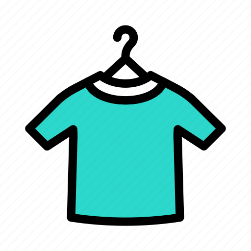 Hanging, laundry, clothes, shirt, garments icon - Download on Iconfinder