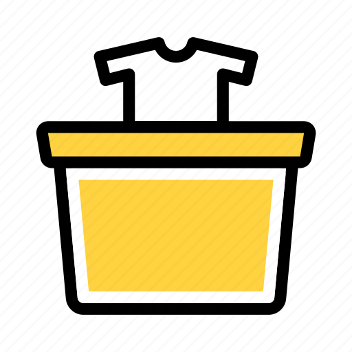 Shirt, laundry, cleaning, bucket, washing icon - Download on Iconfinder