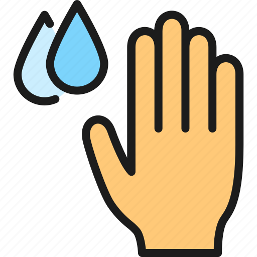 Drop, hand, hygiene, laundromat, laundry, washing, water icon - Download on Iconfinder