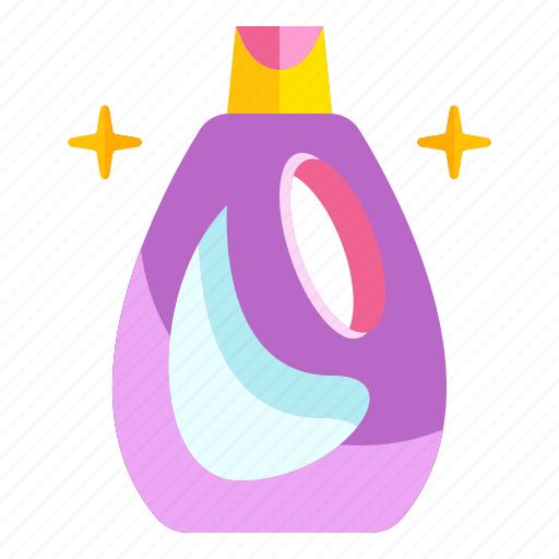 Softener, bleach, cleaning, laundry, housekeeping, detergent, fabric icon - Download on Iconfinder