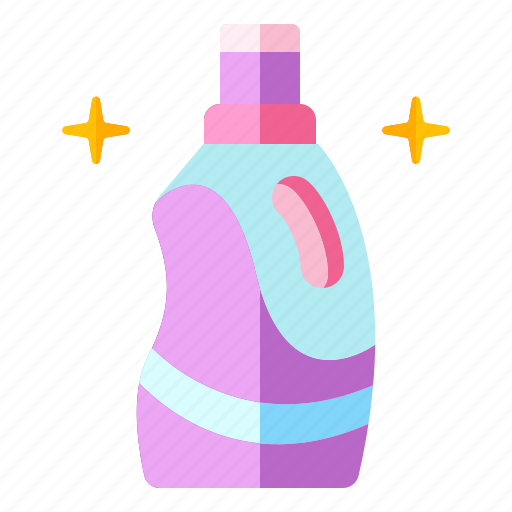 Softener, cleaning, laundry, housekeeping, detergent, bleach, fabric icon - Download on Iconfinder