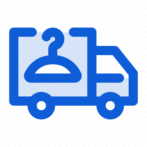 Delivery, truck, laundry, transportation, shipping, vehicle icon - Download on Iconfinder