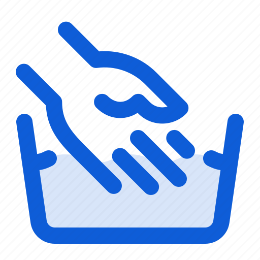 Hand, wash, water, basin, cleaning, laundry, bucket icon - Download on Iconfinder