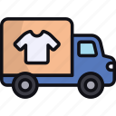 delivery truck, laundry, vehicle, car, transportation, deliver