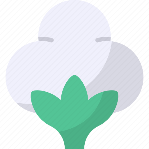 Cotton, material, plant, soft, clothing, fabric, nature icon - Download on Iconfinder