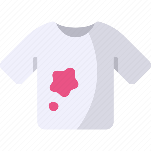 Dirty clothes, stain, shirt, dirt, clothing, laundry, fashion icon - Download on Iconfinder