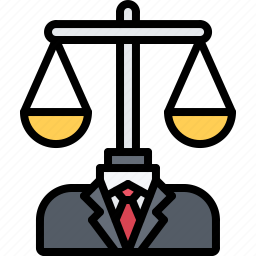 Court, justice, law, lawyer, man, scales, suit icon - Download on Iconfinder